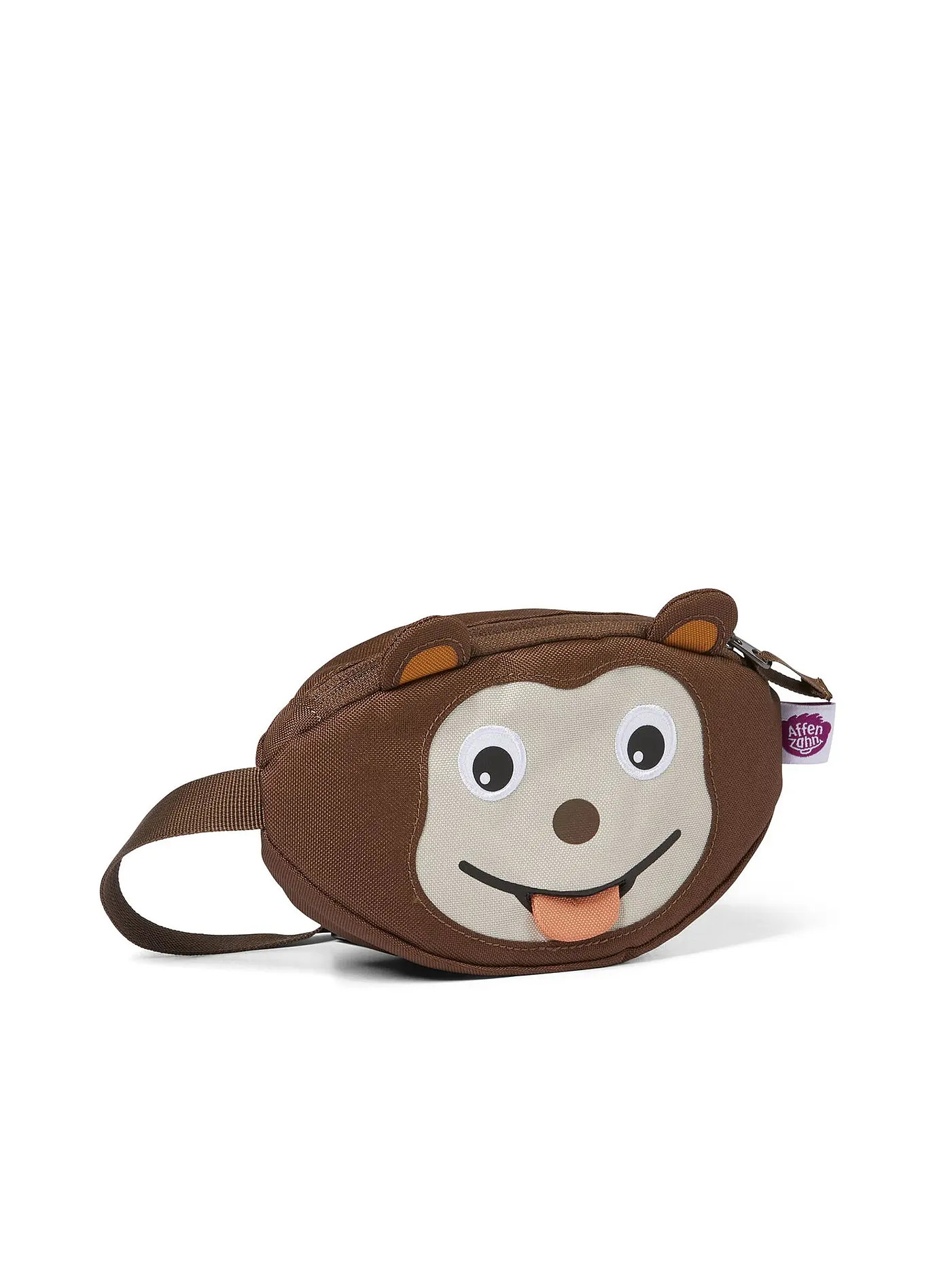 AFFENZAHN | Gürteltasche Schwarzer Panther | braun